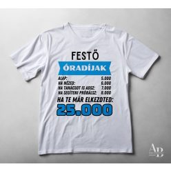 Festő óradíjak