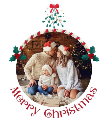 Karácsonyfadísz Saját Fotóval