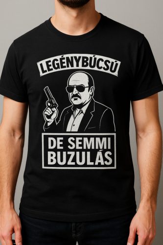 Legénybúcsú, de semmi buzulás