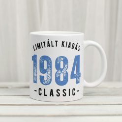 Limitált kiadás (saját számmal) Classic bögre