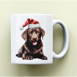 Kutyusos Karácsonyi Bögre